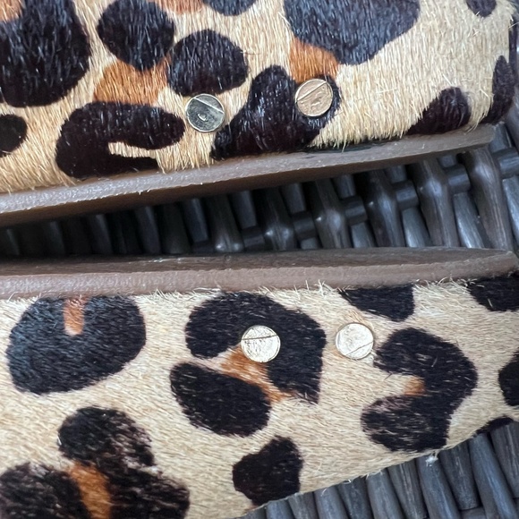 Beek Robin Genuine Calf Hair Slide Sandal in Leopard - Picture 9 of 11